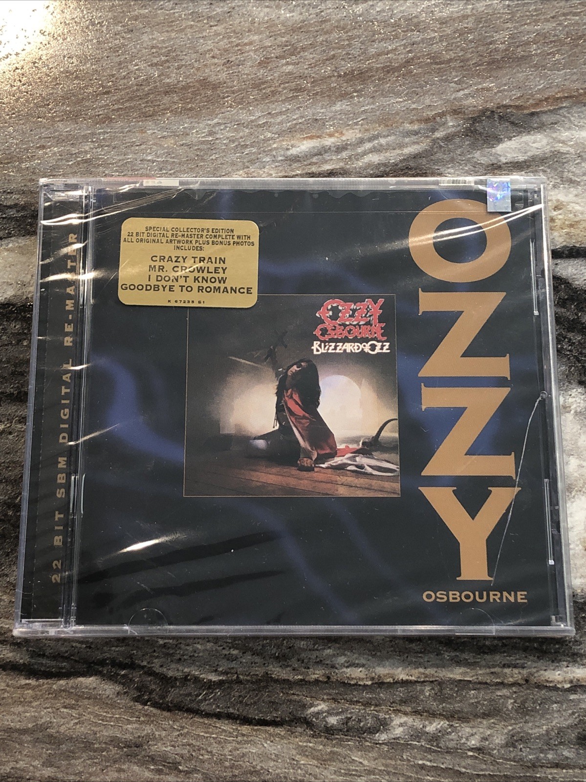 Ozzy Osbourne Blizzard Of Ozz 1995 CD 22 Bit SBM Super Bit Audiophile New Sealed