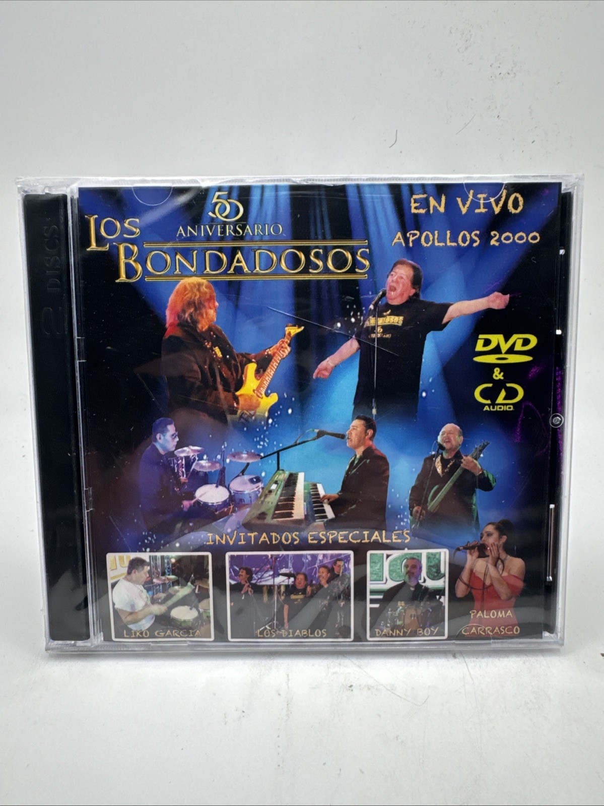 Los Bondadosos 50 Aniversario En Vivo Apollos 2000 CD DVD Combo NEW SEALED