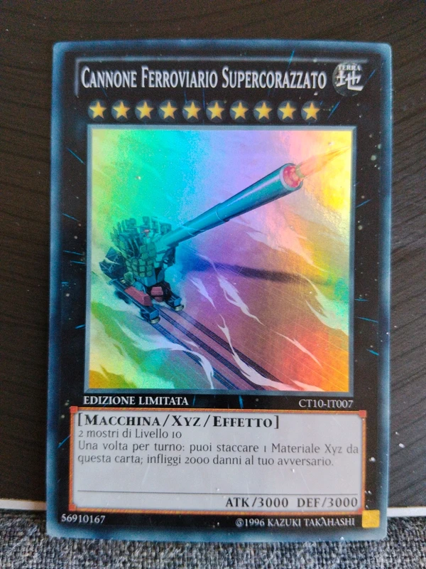 Cannone ferroviario supercorazzato CT10