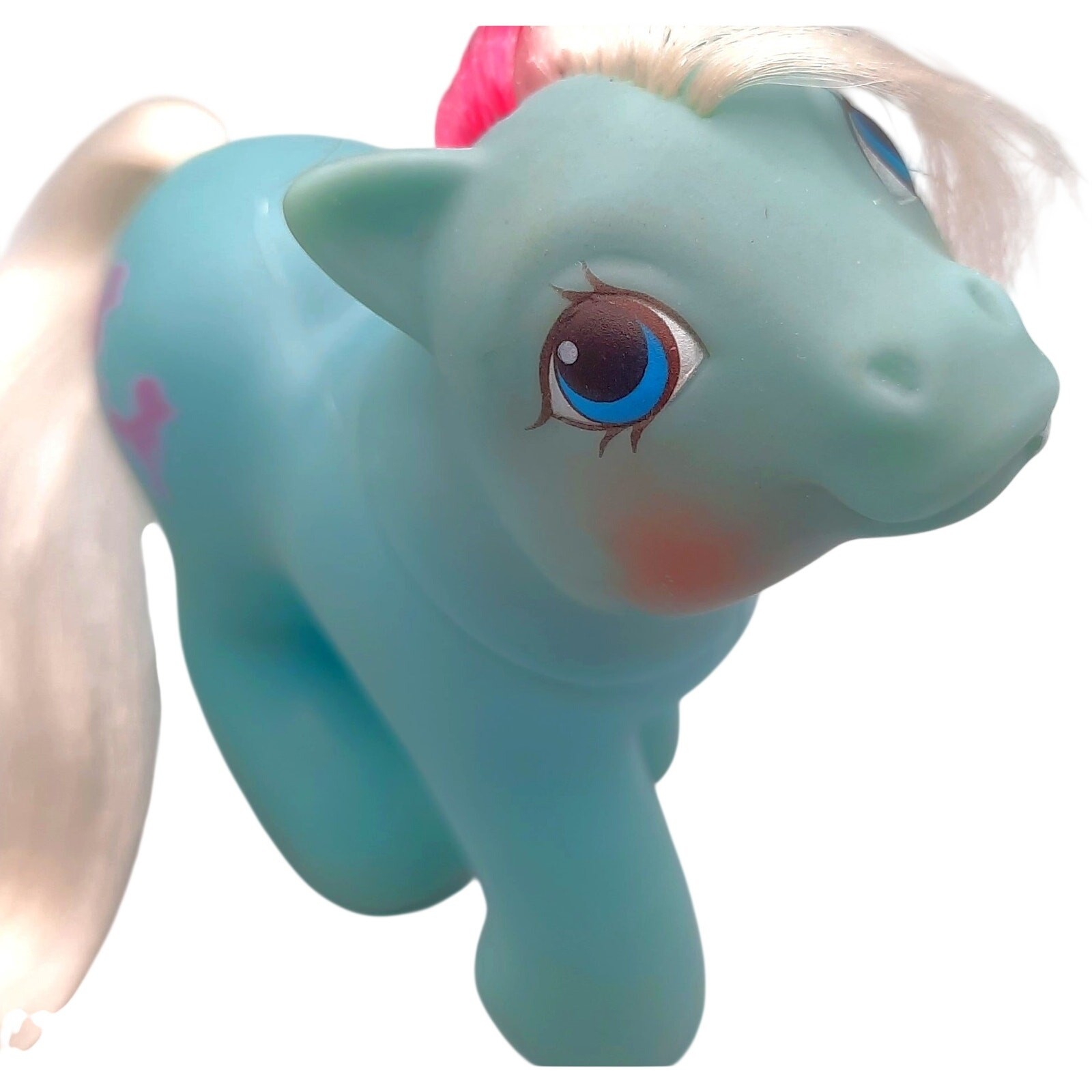 Barboncini My Little Pony G1 Baby Fifi primo dente blu vintage Hasbro MLP FT