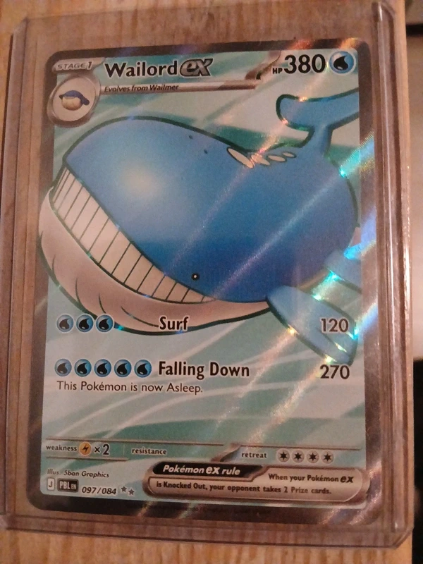 Wailord ex pitch black