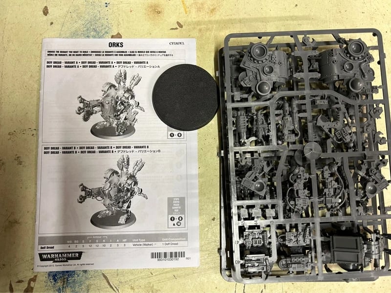 Deff dread Ork 40K