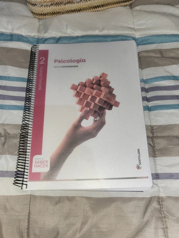 Libro de Psicología 2 Bachillerato Santillana