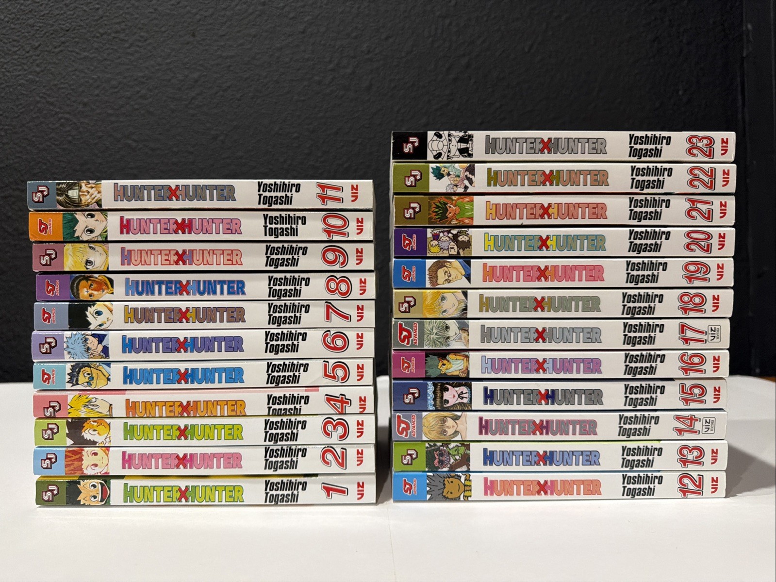 Hunter X Hunter di Yoshihiro Togashi volumi in inglese 1-23