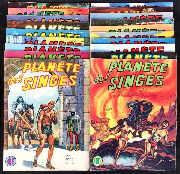 La planète des singes (0) Collection complète 19 volumes (t. proche neuf)