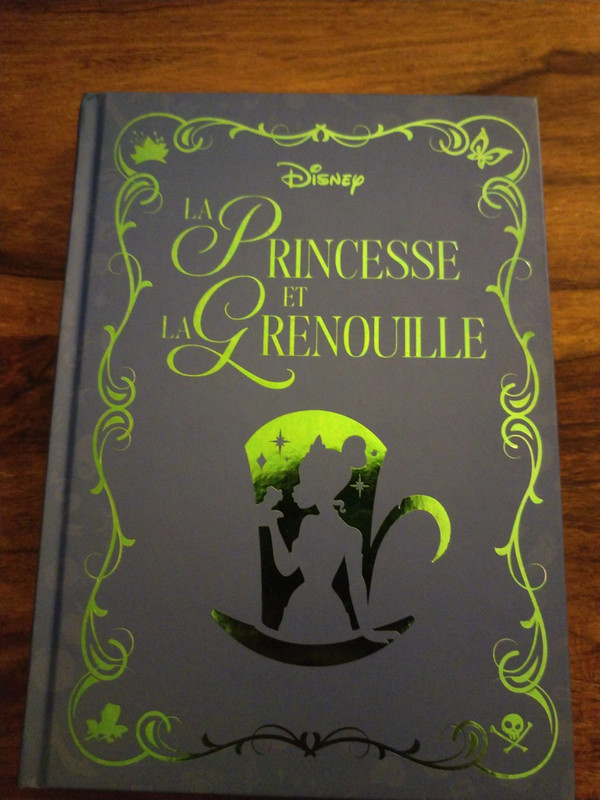 Beau livre illustré Disney La princesse et la grenouille