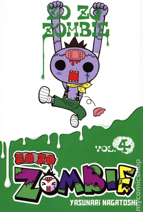 Zo Zo Zombie GN #4-1° quasi nuovo 2019 immagine stock