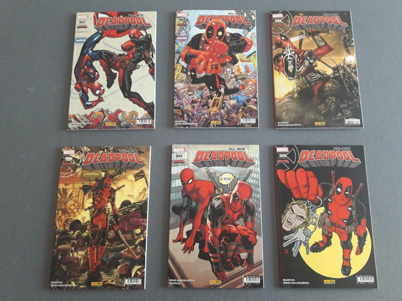 Série complète All New Deadpool + HS