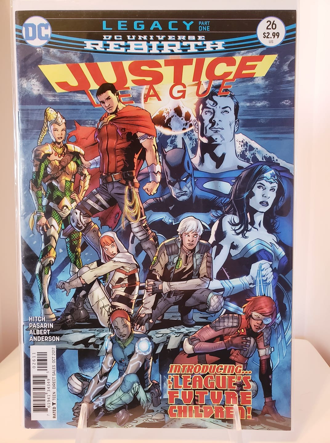 23516: DC COMICS JUSTICE LEAGUE #26 grado quasi nuovo
