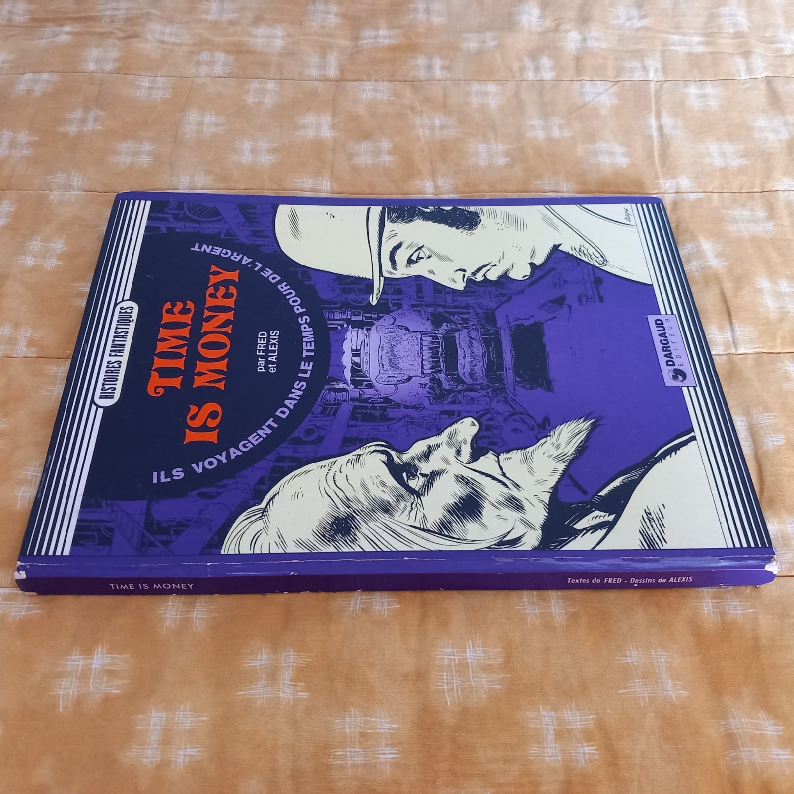 BD TIME IS MONEY FRED ALEXIS DARGAUD 1974 REMONTER LE TEMPS LEONARD DE VINCI lot