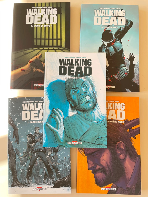 Tome 1 à 5 The Walking dead