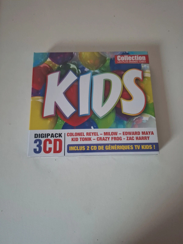 3 cd Kids collection milow six'co Jeff man les blague de toto capitaine flam