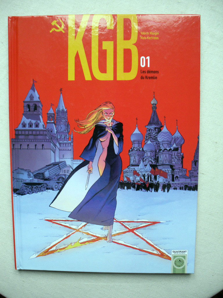MANGIN KERFRIDEN KGB TOME 1 EO EN ÉTAT NEUF AVEC EX-LIB N°/SIGNÉ 100 EXEMPLAIRES