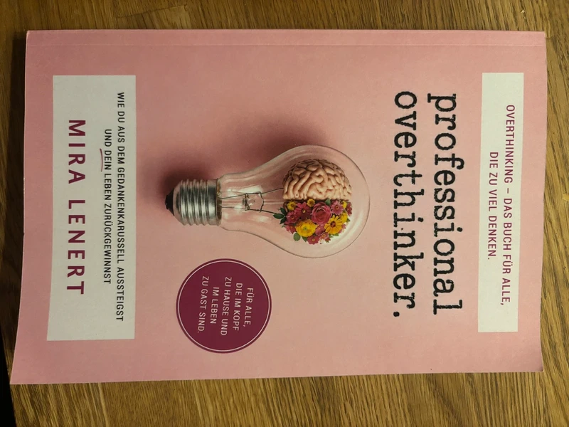 Buch für Overthinker