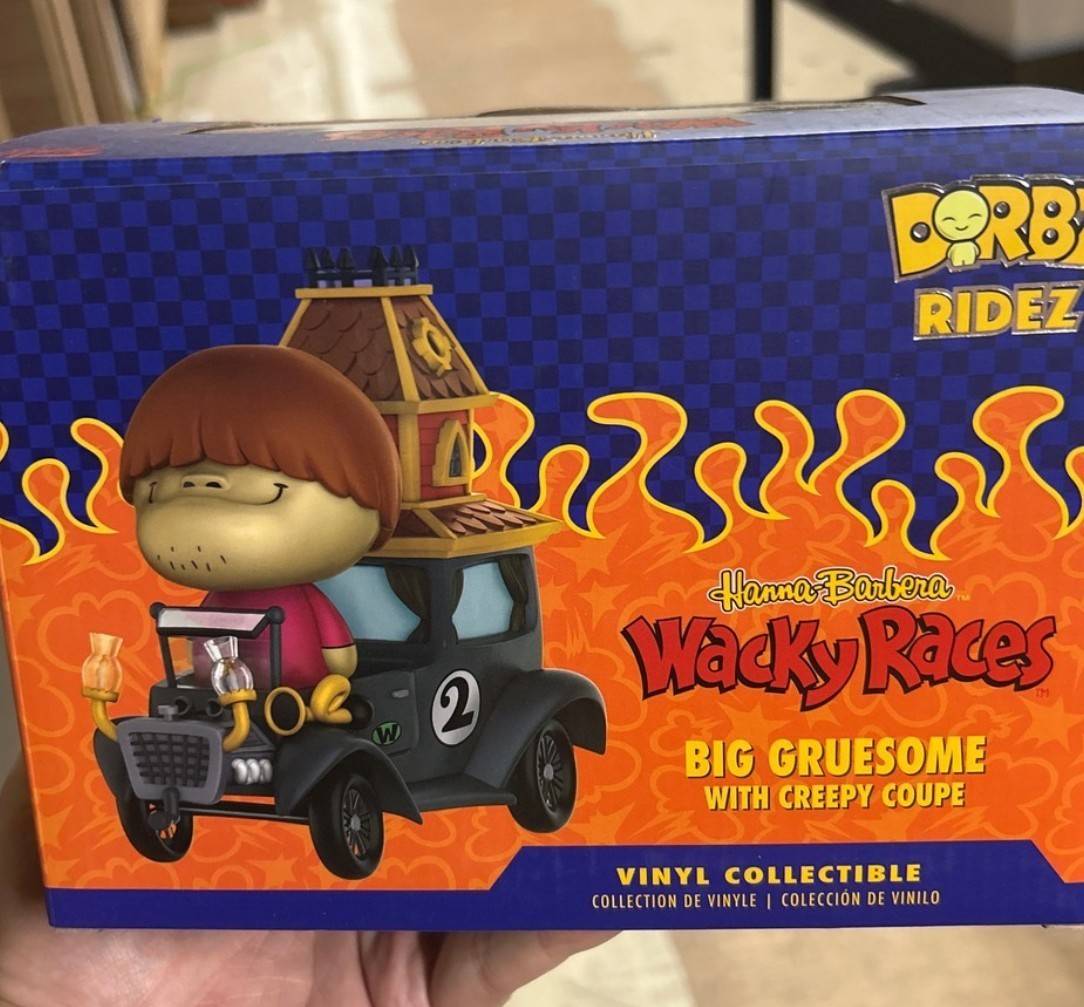 Funko Dorbz Ridez Wacky Races Big Gruesome con Creepy Coupe #32 vinile 2017