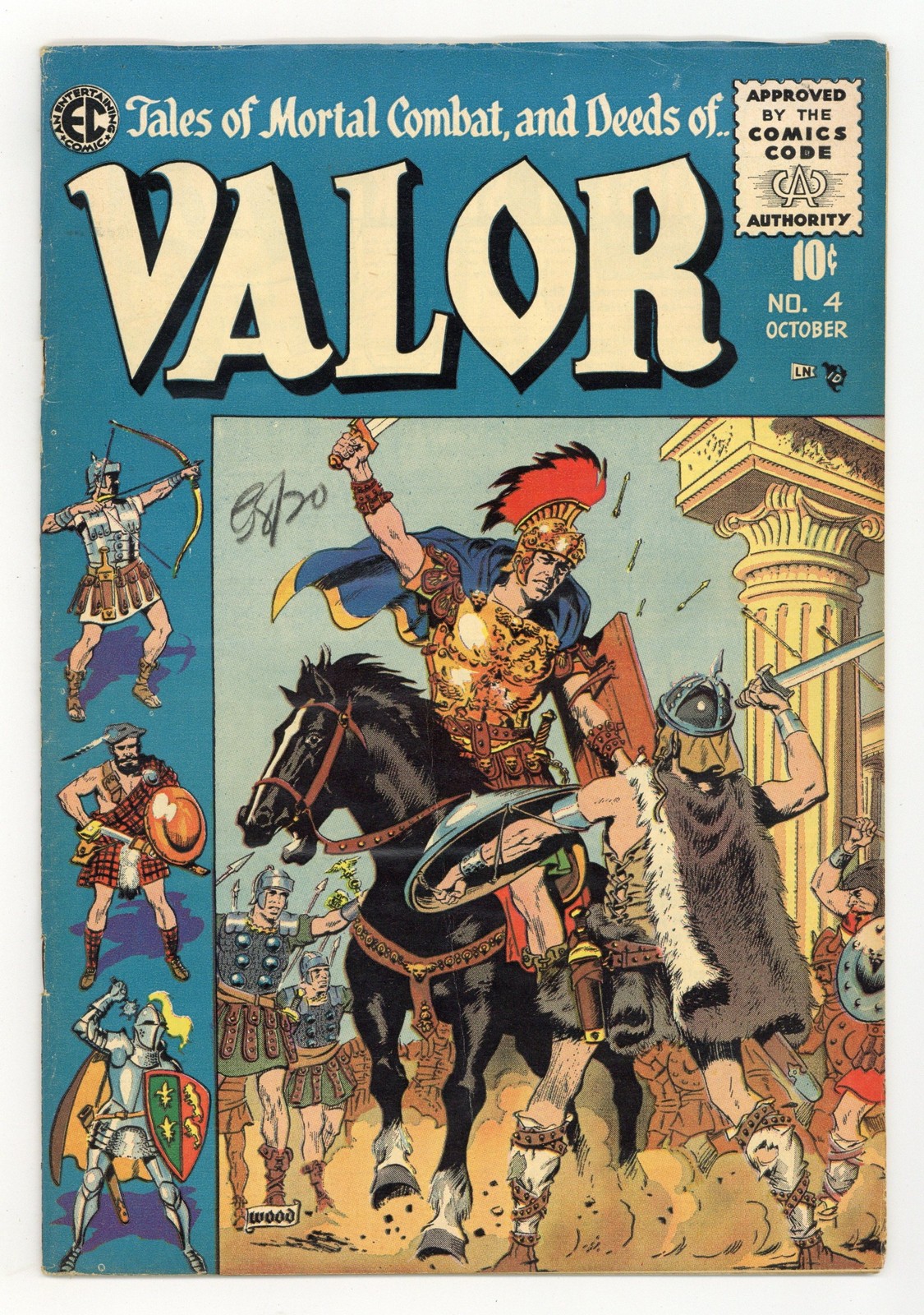 Valor #4 GD/VG 3.0 1955