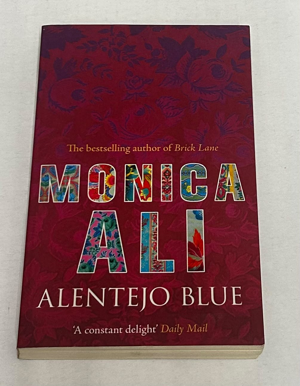 ALENTEJO BLUE BY MONICA ALI USED LIKE VERY GOOD