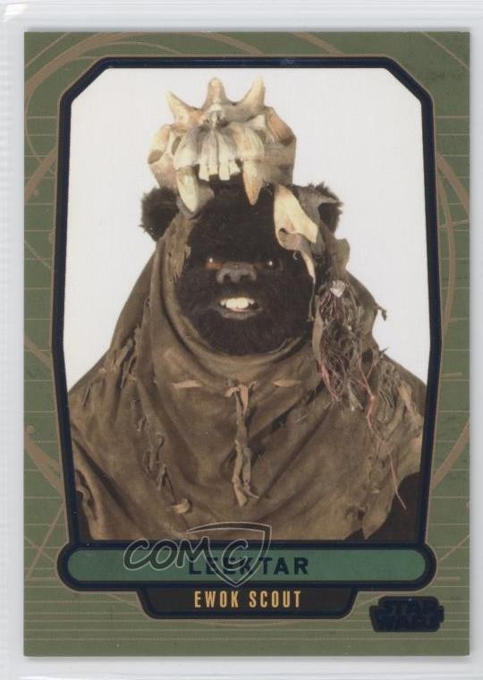 2013 Topps Star Wars Galactic Files Series 2 Blue 91/350 Leektar #525 1j8