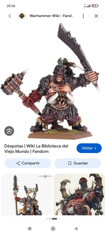 Déspota reinos ogros warhammer