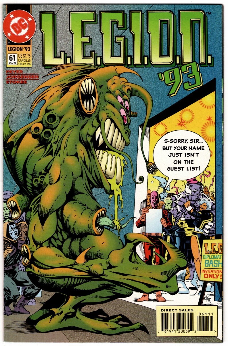 LEGION 93, To drum up business for the L.E.G.I.O.N, 1st Series, Dec. 1993 MINT
