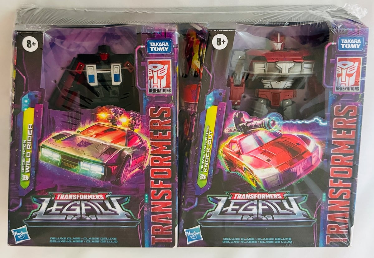 Transformers Legacy 2-Pack Wild Rider & Knock-Out
