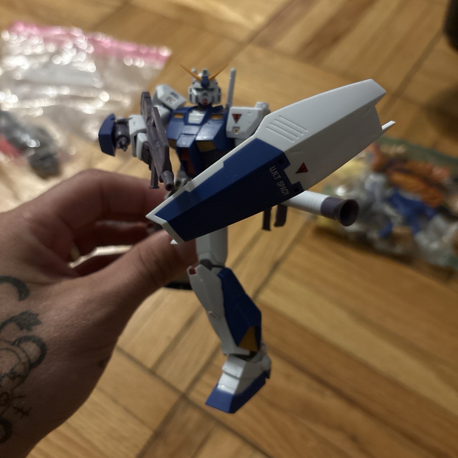 Bandai Robot Spirits RX-78NT-1FA Gundam NT-1 Full Armor Ver A.N.I.M.E. LOOSE