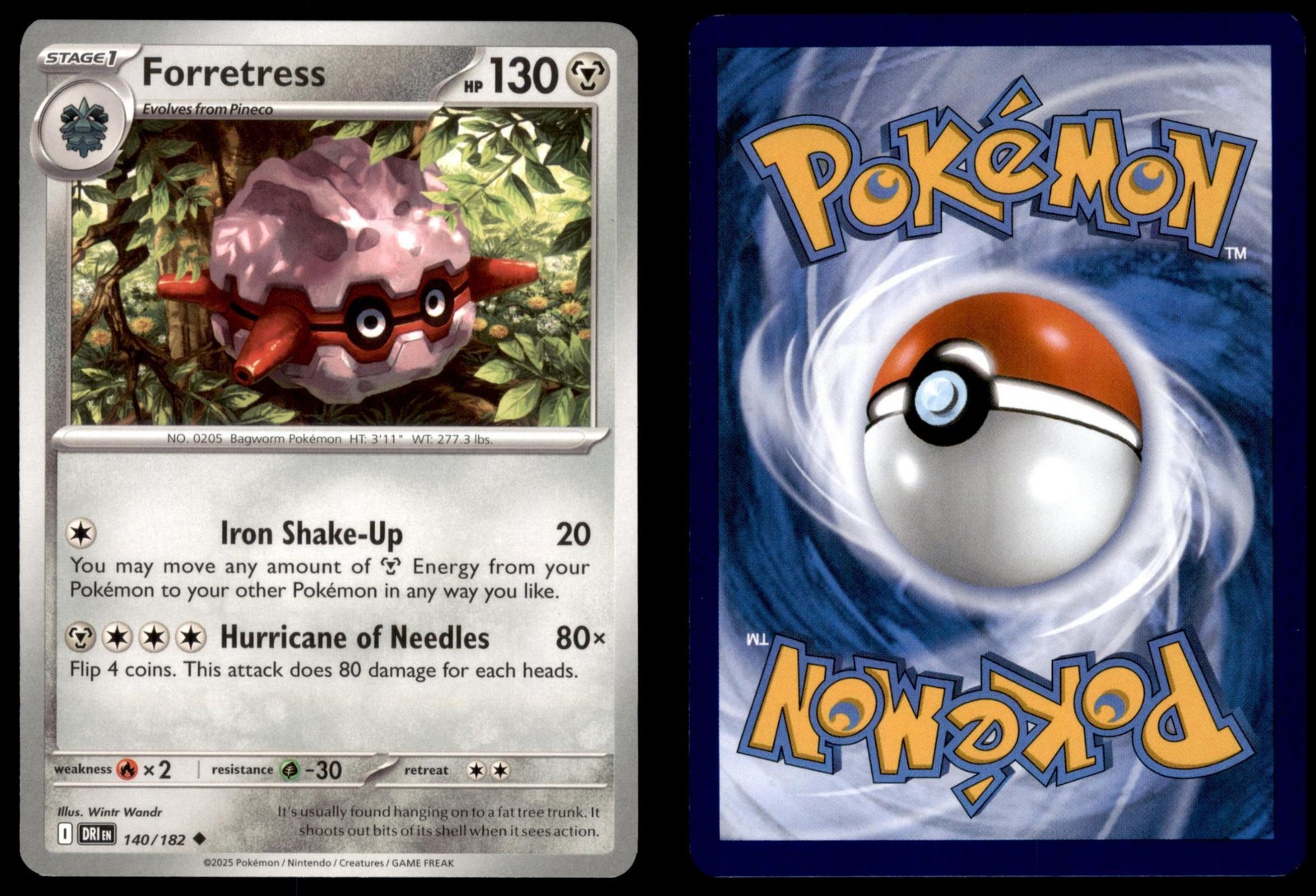 Forretress 140/182 Destined Rivals
