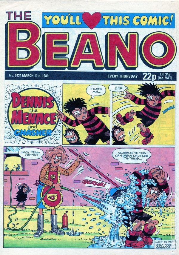 Beano #2434 FN 1985 Stock Image