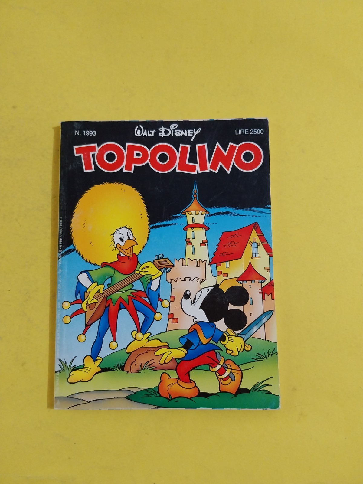 TOPOLINO  N 1993 FEBBRAIO   1994