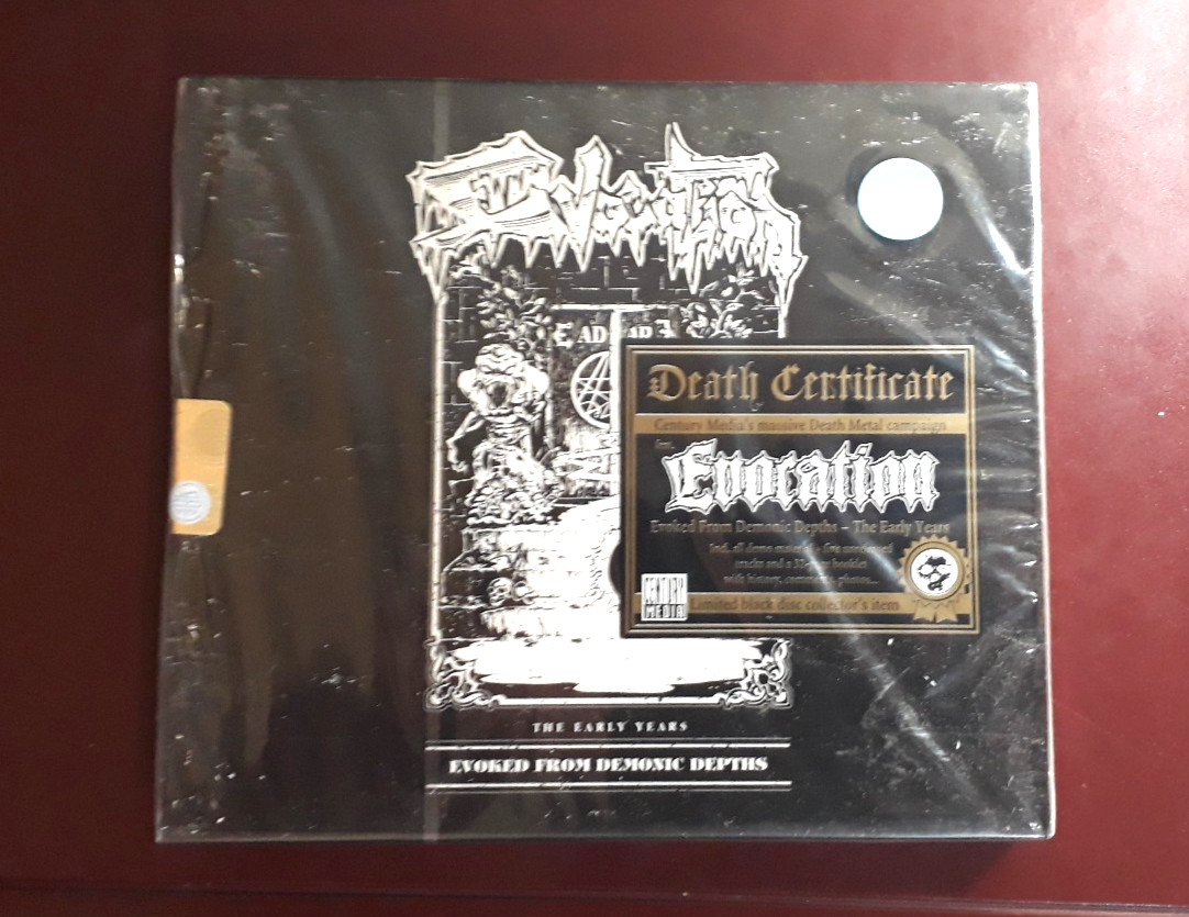 EVOCATION - EVOKED FROM DEMONIC DEPTHS -EARLY YEARS * CD NEW SEALED SIGILLATO