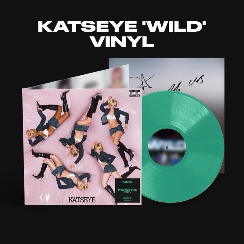 KATSEYE “Wild” Standard Signed Vinyl -Precious Jade - Presale