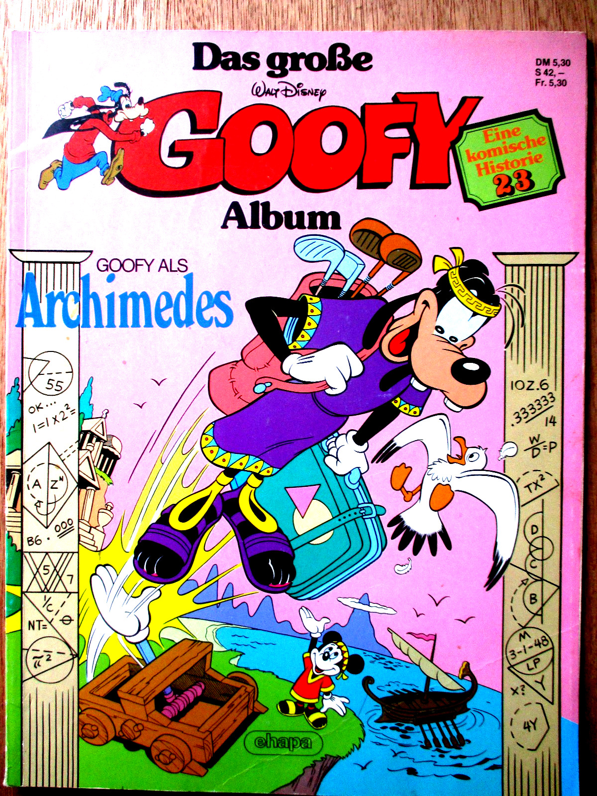 *Il grande album Pippo* n.23 : " Archimede "