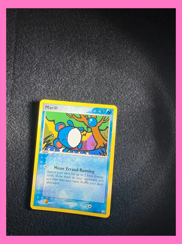 marill 68/109 Ex Team rocket returns