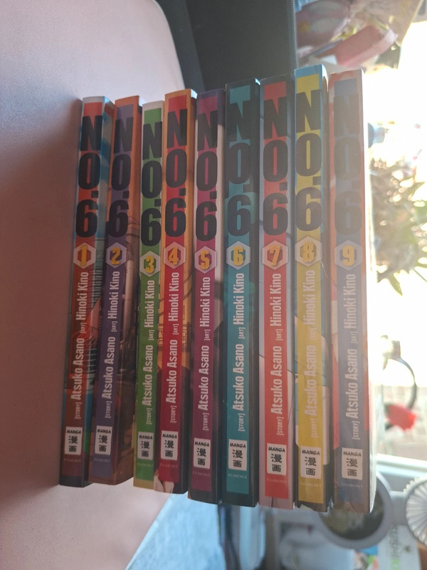 Manga No. 6 Band 1-9 Egmont komplett Atsuko Asano Deutsch