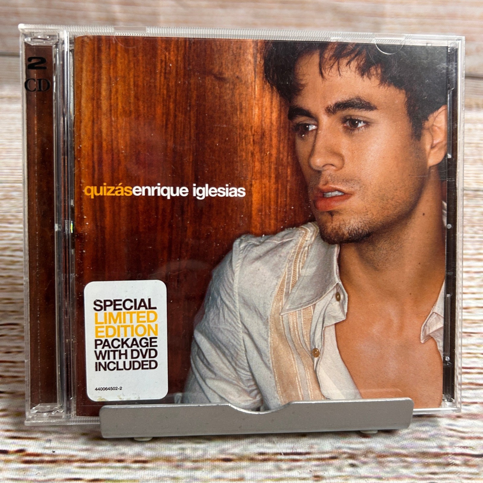 Enrique Iglesias Quizas CD DVD Special Limited Edition 2002 Universal Latino