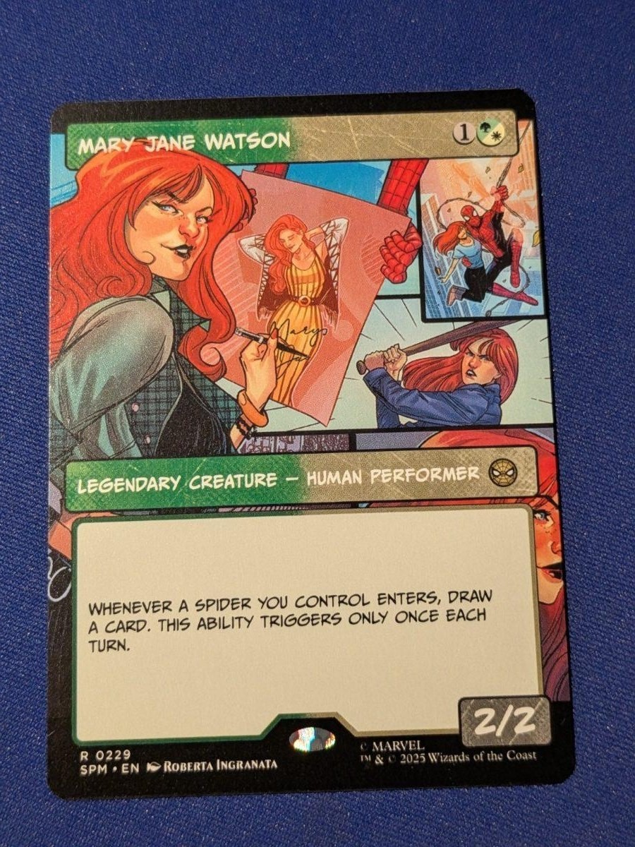 Mary Jane Watson (senza confini) Marvel's Spider-Man #229 quasi nuovo MTG