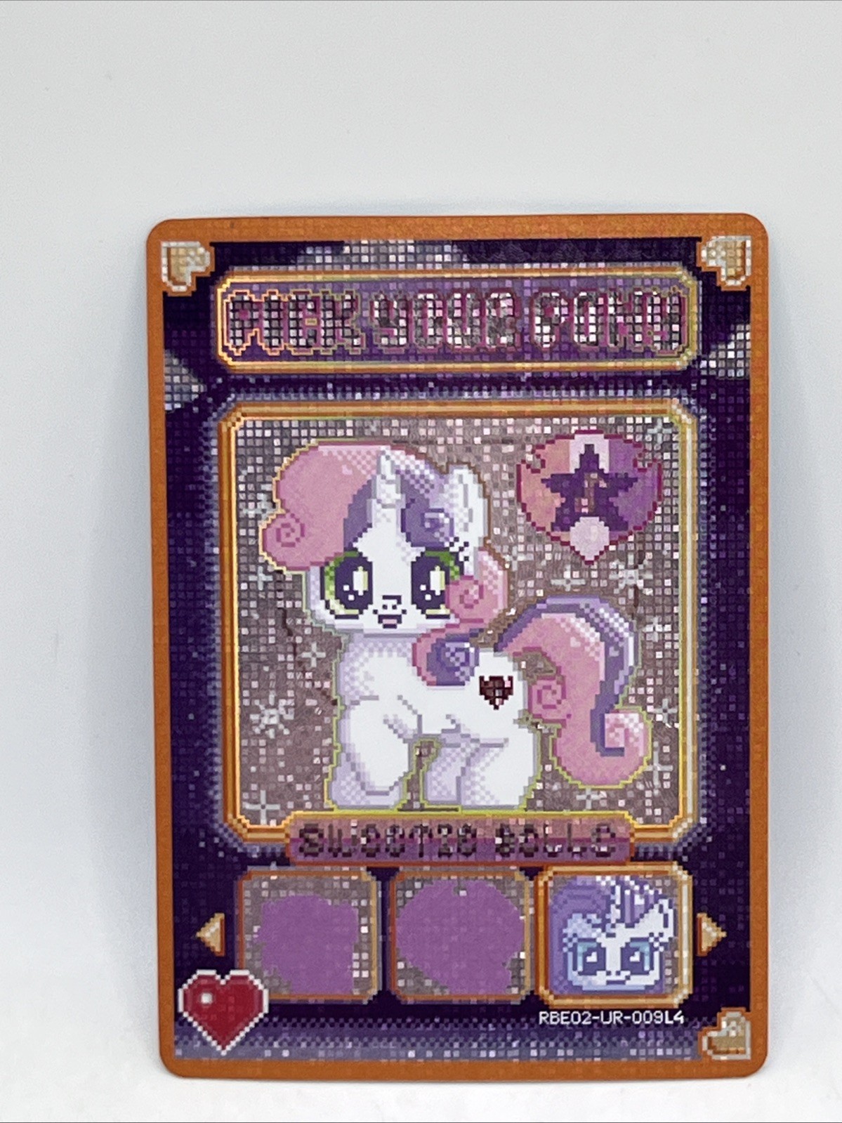 Scheda KAYOU My Little Pony Sweetie Belle (UR) 8 bit 2026 RBE02-UR-009L4