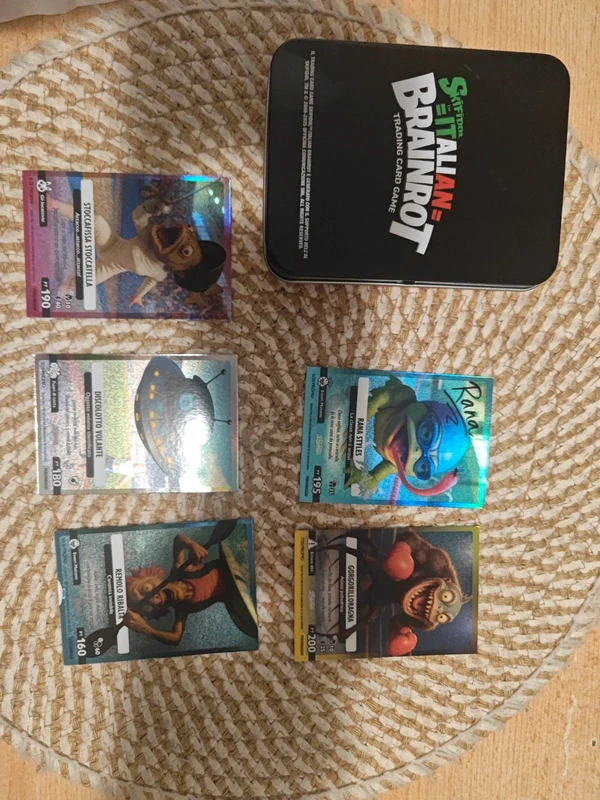 Set Card sport Promo Brainrot