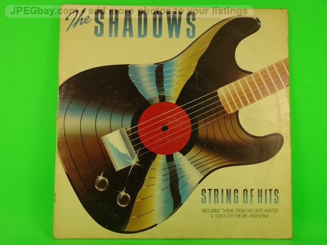 THE SHADOWS STRING OF HITS (477) 12 Track LP plus Picture Sleeve EMI