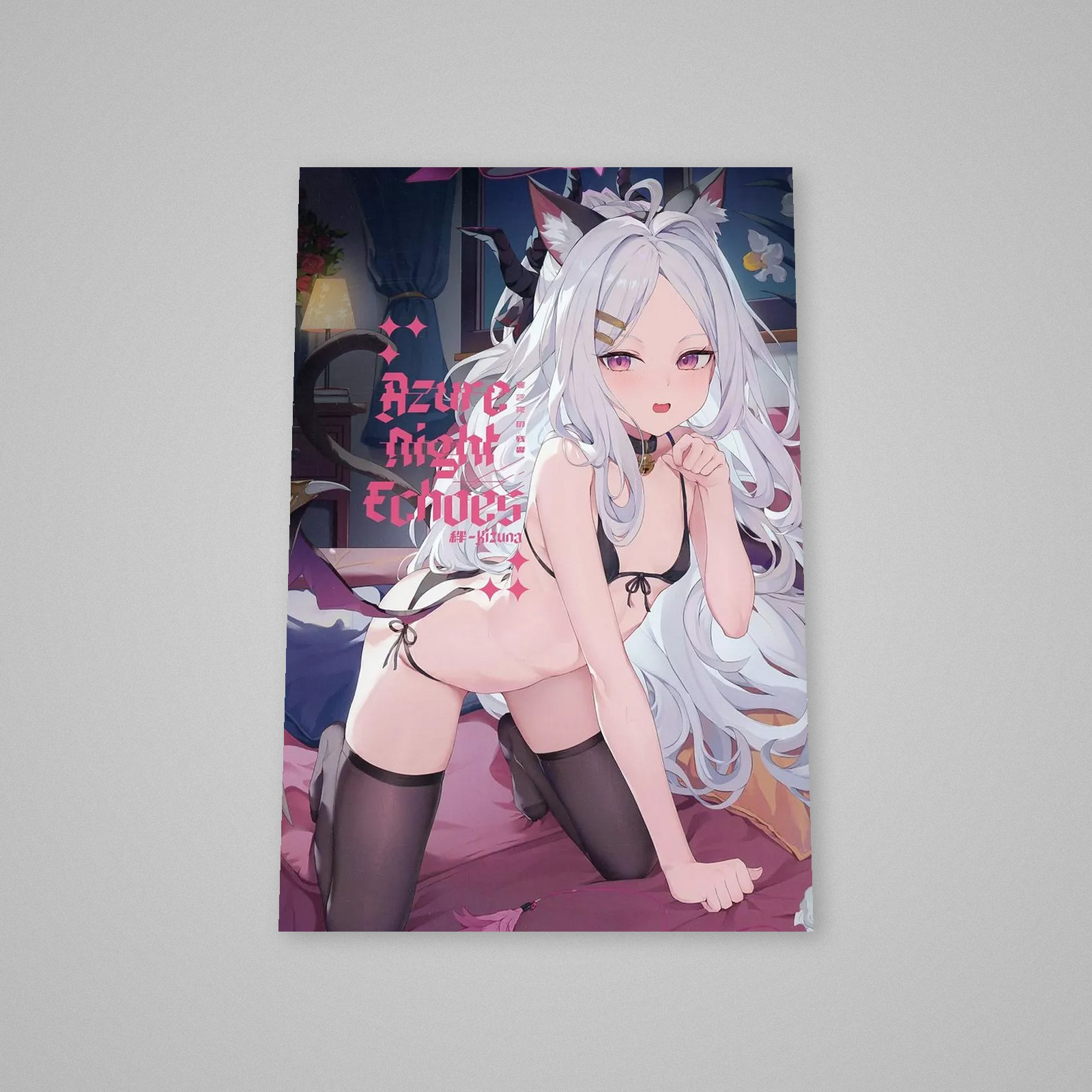 Azure Night Echoes Blue Archive Art Book Chachanako A4/24P Doujinshi C105