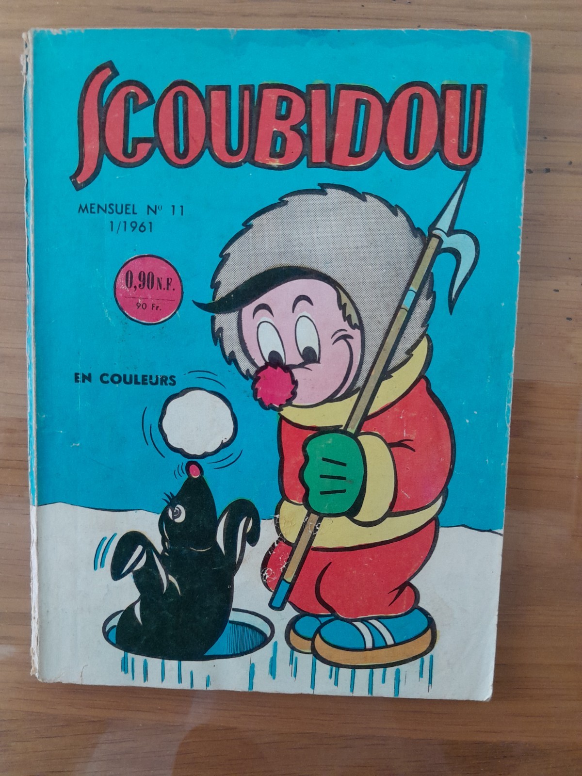SCOUBIDOU     N°11     ED.REMPARTS      1961      BE