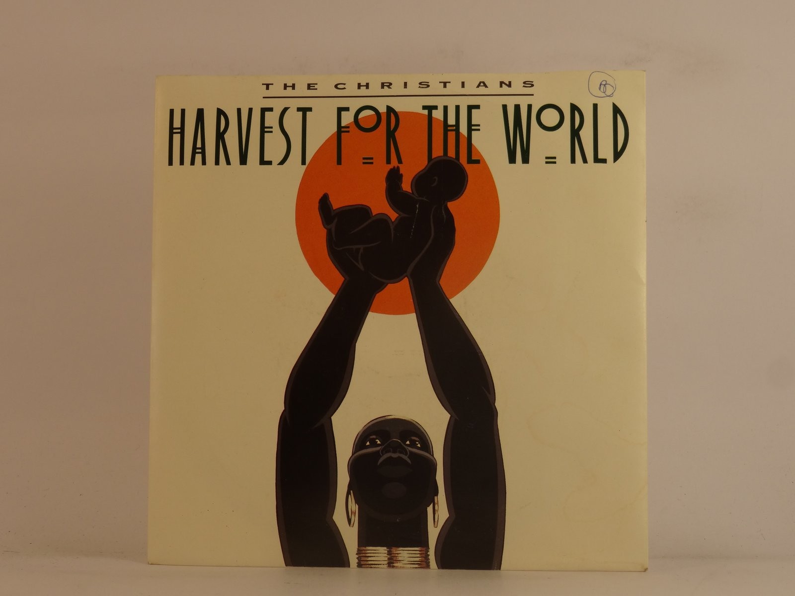 THE CHRISTIANS HARVEST FOR THE WORLD (118) 2 Track 7" Single plus Picture Sleeve