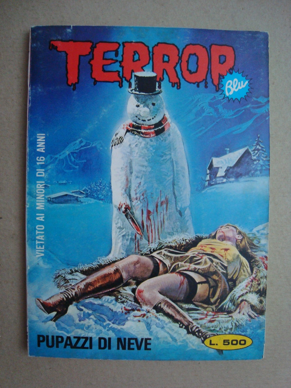 terror blu n° 107 ed.ediperiodici 1981