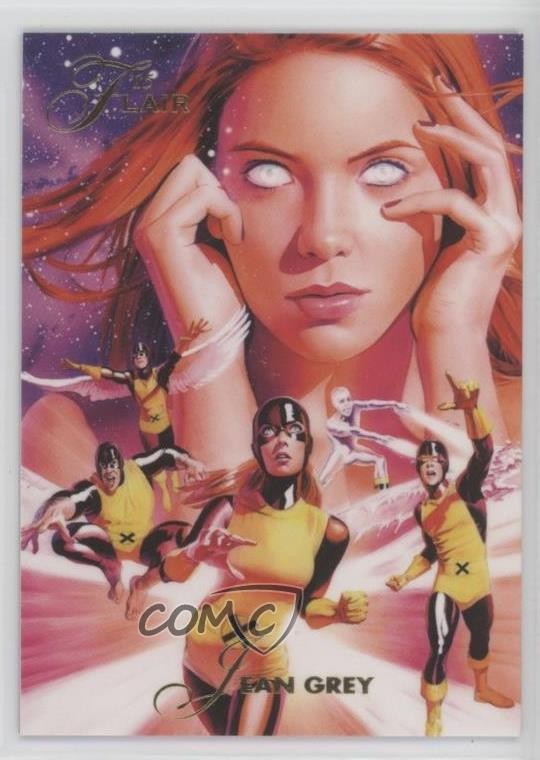 2015 Marvel Fleer Retro 1994 Flair Marvel Jean Grey #17 0kg8