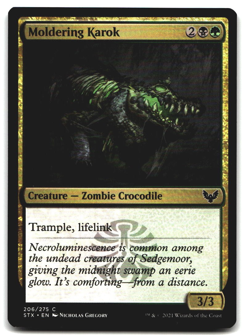 Moldering Karok 206 Strixhaven: Scuola di Maghi C NM Magic: The Gathering