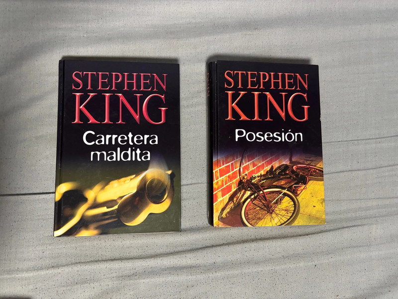 Stephen King 2 Book Lot “Posesión” “Carretera Maldita” Spanish