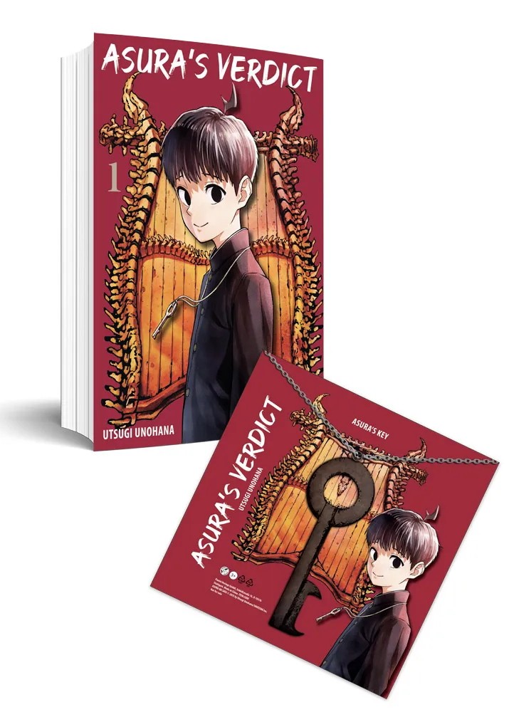 Utsugi Unohana ASURA'S VERDICT n. 1 BUNDLE VARIANT CON ASURA'S KEY Panini