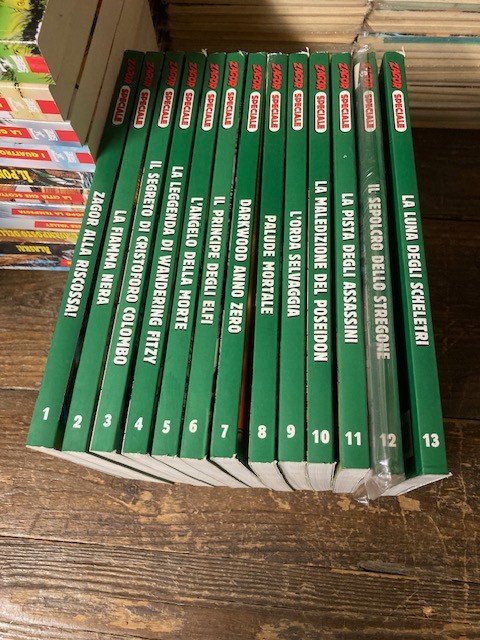 ZAGOR SPECIALI n. 1/13 a Colori Serie COMPLETA edizioni Repubblica del 2015 Perf