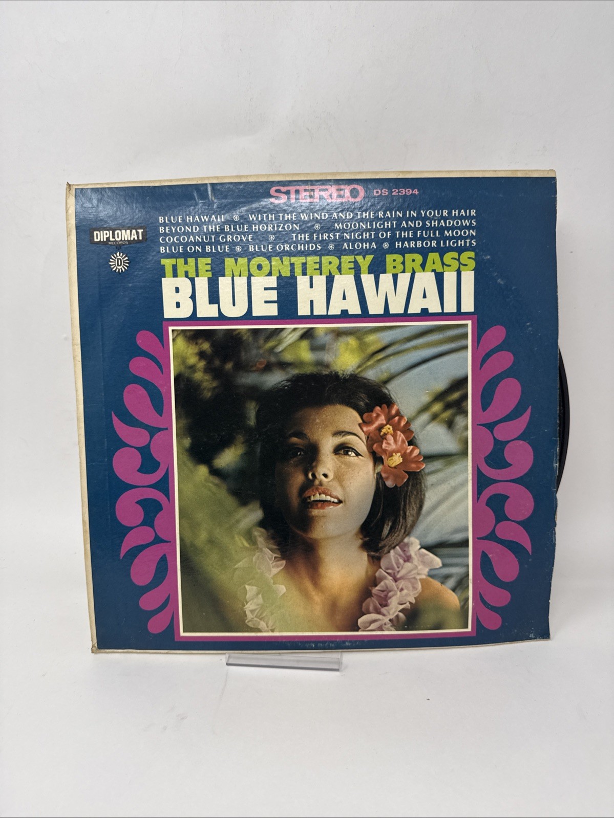 The Monterey Brass Blue Hawaii DS 2394 Vinyl LP VG Tijuana Brass Style Sound