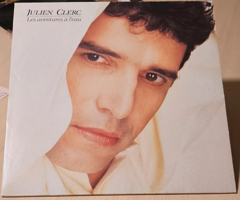 Vinyle LP 33t Julien Clerc Les Aventures À L Eau 1987 Virgin Très Bon État